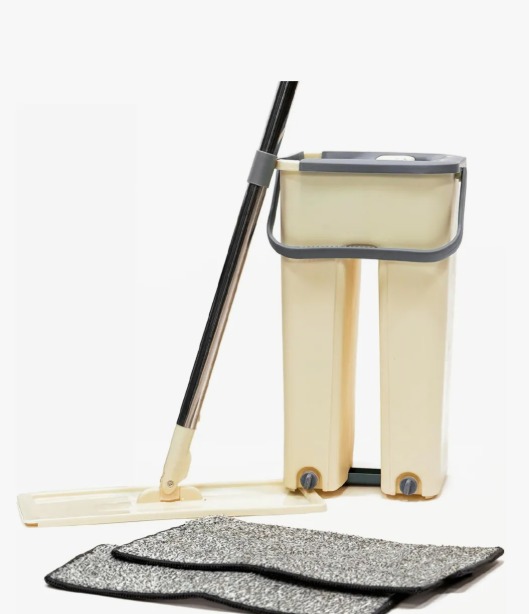 Trapero Plano Con Balde